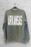 Arkansas Graphic Washed Sweatshirt