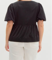 Peplum Top